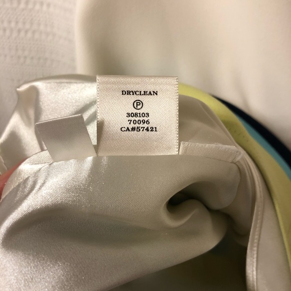 Ann Taylor Polyester Striped Dress - Picture 4 of 5